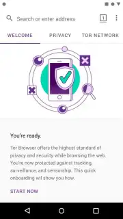 Tor Browser Alpha capture 1