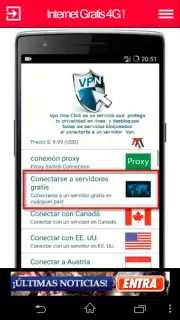 Internet Gratis 4G capture 4