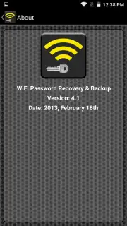 FREE WiFi Password Recovery capture 1