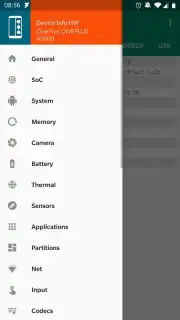 Device Info HW capture 1