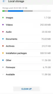 Huawei File Manager capture 1