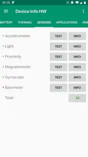 Device Info HW capture 9