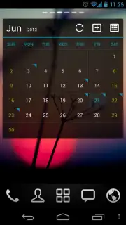 GO Calendar Widget capture 6