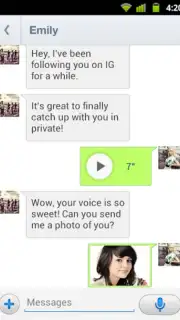 InstaMessage - Instagram Chat capture 2