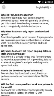 FAST Speed Test capture 3