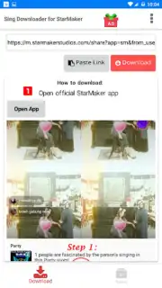 Sing Downloader for StarMaker capture 5