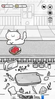 Cat and Bread capture 3