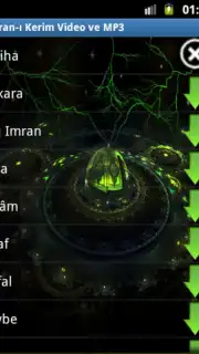 Holy Quran video and MP3 capture 2
