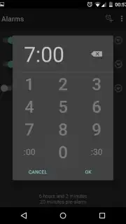 Простой будильник capture 9