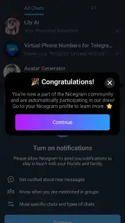 Nicegram: Web3 for Telegram X capture 1