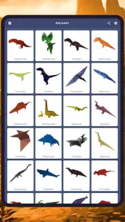 Origami dinosaurs paper shapes capture 15
