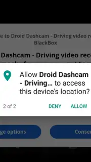 Droid Dashcam - Driving video recorder capture 3
