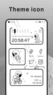 iScreen - Widgets & Themes capture 1