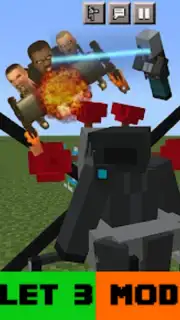 SKIBIDI TOILET 3 for Minecraft capture 1