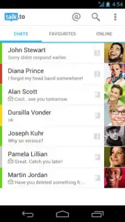 Talk.to - Chat for GTalk & FB capture 4