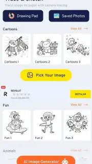 AI Drawing : Trace & Sketch capture 1