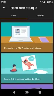 Sony 3D Creator capture 5