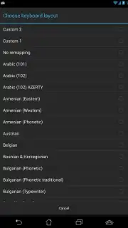 External Keyboard Helper Demo capture 1
