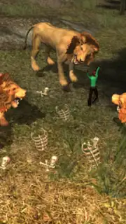 Lion 3D Attack capture 2