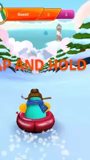 Club Penguin Sled Racer capture 1