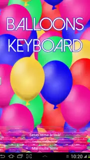 Balloons Keyboard capture 3