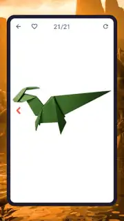 Origami dinosaurs paper shapes capture 6