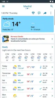 Weather 14 Days - Meteored capture 9