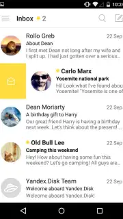 Yandex Mail capture 1