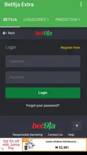 Bet9ja Extra with predictions and Livescores capture 2