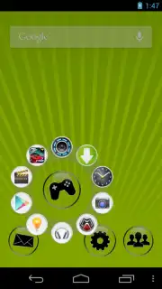 CircleLauncher light capture 7