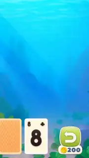 Undersea Solitaire Tripeaks capture 2
