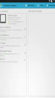 AirWatch Agent capture 3