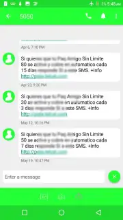 Messages SMS & MMS capture 3