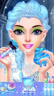 Ice Queen Makeup Dress Up capture 5