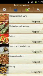 Delicious recipes capture 3