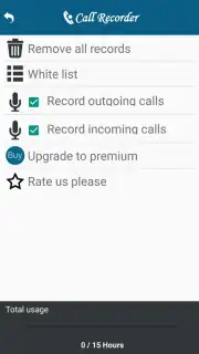 Call Recorder Automatic capture 3