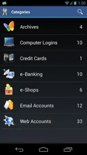 aWallet Password Manager capture 3