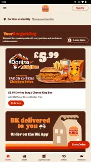 Burger King App: Food & Drink capture 1