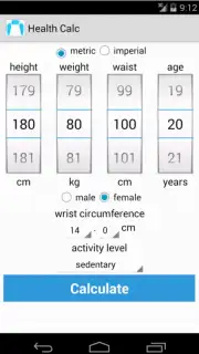 Калькулятор здоровья capture 7