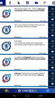 Chelsea FC Official Keyboard capture 2
