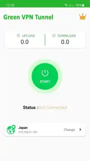 Green VPN Tunnel - Super Fast Net capture 1