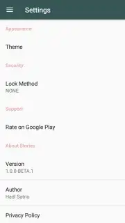 Stories – Timeline Diary capture 7