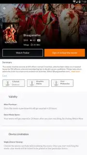 YuppTV LiveTV, Live Cricket capture 2