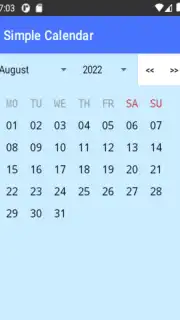Simple Calendar capture 3
