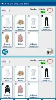 Weather and Wardrobe Assistant capture 4