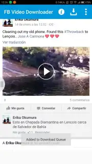 Appbloo FB Video Downloader capture 3