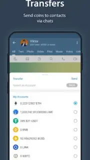 iMe Messenger & Crypto Wallet capture 2