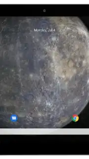 Moon 3D Live Wallpaper capture 3