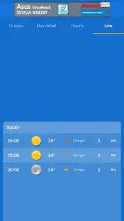 Weather Crave capture 2