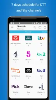 TV Listings Guide UK Cisana TV capture 7